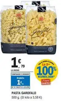 E.Leclerc Garofalo - pasta oferta