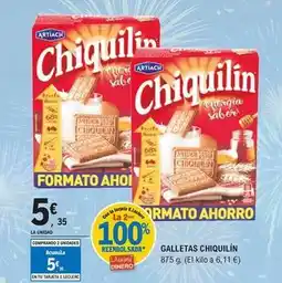 E.Leclerc Artiach - galletas chiquilin oferta