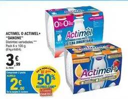 E.Leclerc Danone - actimel o actimel+ oferta