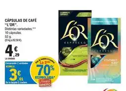 E.Leclerc L'or - cápsulas de café oferta