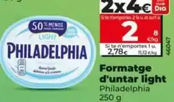 Dia Philadelphia - queso de untar light oferta