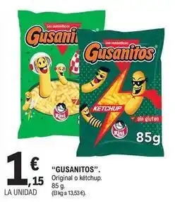 E.Leclerc Risi - gusanitos original o ketchup oferta
