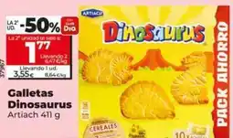 Dia Artiach - galletas dinosaurus oferta