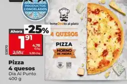 Dia Dia al punto - pizza 4 quesos oferta