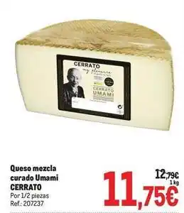 Makro Cerrato - queso mezcla curado umami oferta