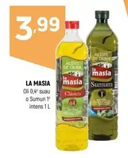 Coviran La masía - oli 0,4° suau o sumun 1° intens oferta