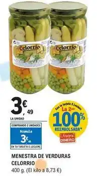 E.Leclerc Celorrio - menestra de verduras oferta