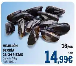 Makro Mejillón de cría oferta