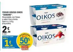 E.Leclerc Danone - yogur griego oikos oferta