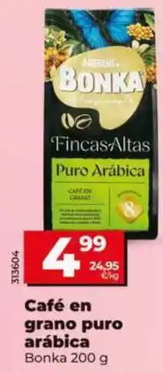 Dia Bonka - café en grano puro arábica oferta