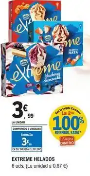 E.Leclerc Nestlé - extreme helados oferta