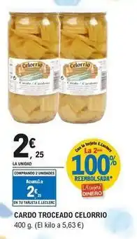 E.Leclerc Celorrio - cardo troceado oferta