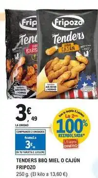 E.Leclerc Fripozo - tenders bbq miel oferta