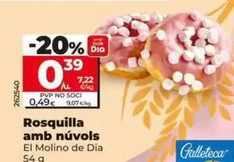 Dia El molino de dia - rosquilla nube oferta