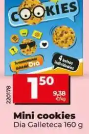 Dia Dia galleteca - mini cookies oferta