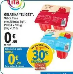 E.Leclerc Ifa eliges - gelatina oferta