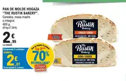 E.Leclerc THE RUSTIK BAKERY Pan de molde hogaza oferta