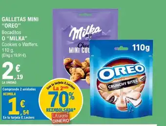 E.Leclerc OREO Galletas mini oferta