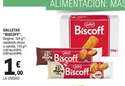 E.Leclerc BISCOFF Galletas oferta