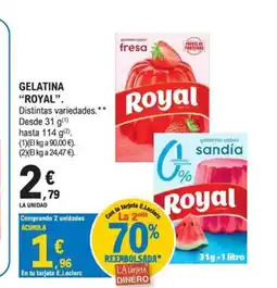 E.Leclerc ROYAL Gelatina oferta