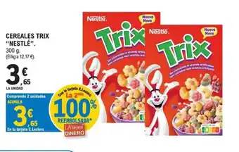 E.Leclerc NESTLÉ Cereales trix oferta