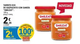 E.Leclerc SMILEAT Tarrito eco de gazpachito con sandía oferta