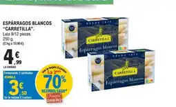 E.Leclerc CARRETILLA Espárragos blancos oferta