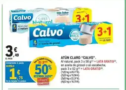 E.Leclerc CALVO Atún claro oferta