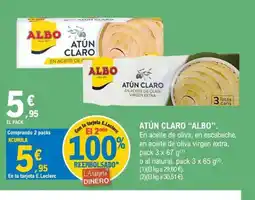 E.Leclerc ALBO Atún claro oferta