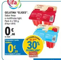 E.Leclerc ELIGES Gelatina oferta