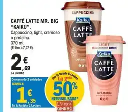 E.Leclerc KAIKU Caffè latte mr. big oferta