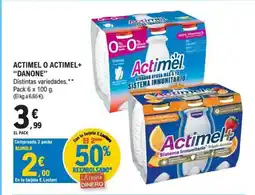 E.Leclerc DANONE Actimel o actimel+ oferta