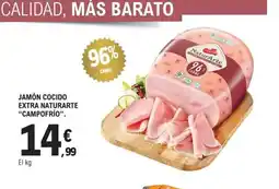 E.Leclerc CAMPOFRÍO Jamón cocido extra naturarte oferta