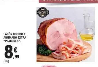 E.Leclerc PLACERES Lacón cocido y ahumado extra oferta