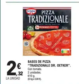 E.Leclerc DR OETKER Bases de pizza oferta