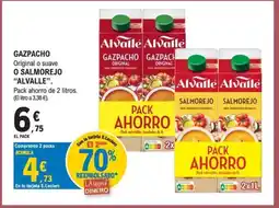 E.Leclerc ALVALLE Gazpacho o salmorejo oferta