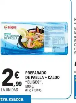 E.Leclerc ELIGES Preparado de paella + caldo oferta