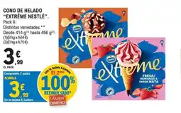 E.Leclerc EXTRÊME NESTLÉ Cono de helado oferta