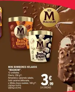 E.Leclerc MAGNUM Mini bombones helados oferta