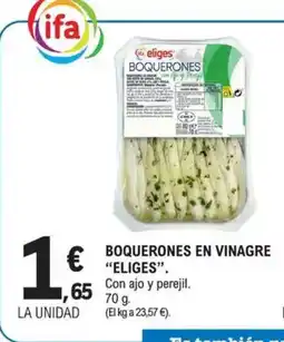 E.Leclerc ELIGES Boquerones en vinagre oferta