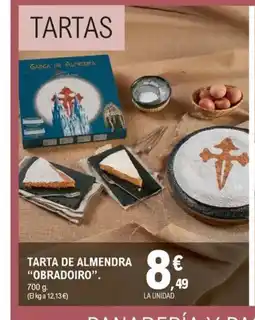 E.Leclerc OBRADOIRO Tarta de almendra oferta