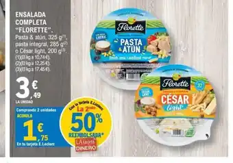 E.Leclerc FLORETTE Ensalada completa oferta