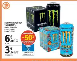 E.Leclerc MONSTER Bebida energética oferta