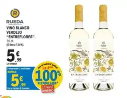 E.Leclerc ENTREFLORES Vino blanco verdejo oferta