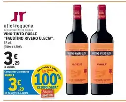 E.Leclerc FAUSTINO RIVERO ULECIA Vino tinto roble oferta