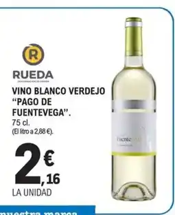 E.Leclerc PAGO DE FUENTEVEGA Vino blanco verdejo oferta