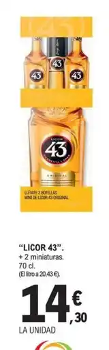 E.Leclerc LICOR 43 oferta