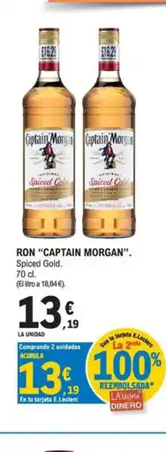 E.Leclerc CAPTAIN MORGAN Ron oferta