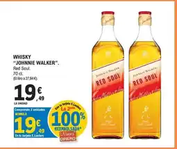 E.Leclerc JOHNNIE WALKER Whisky oferta