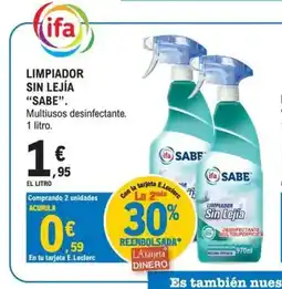 E.Leclerc SABE Limpiador sin lejía oferta